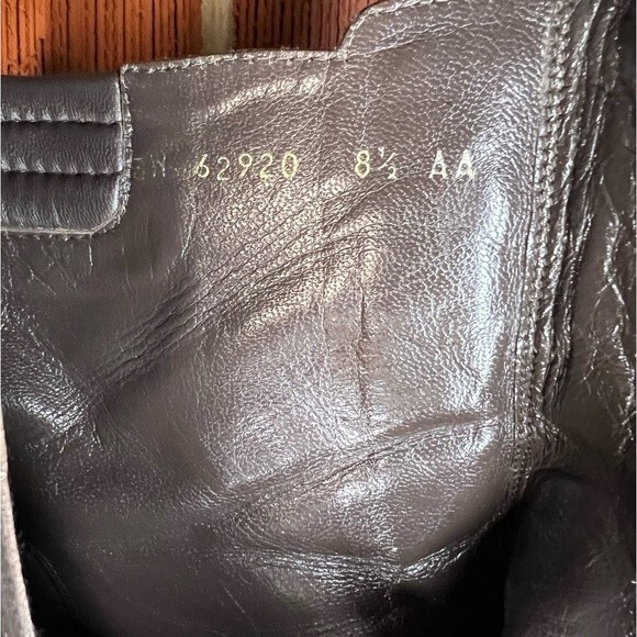 Stuart Weitzman Boots Womens 8.5 AA Brown Leather Witch Cosplay Steampunk S - Picture 9 of 15